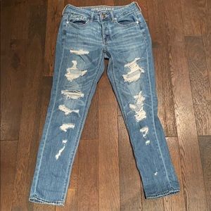 American eagle mom jeans, us size 2